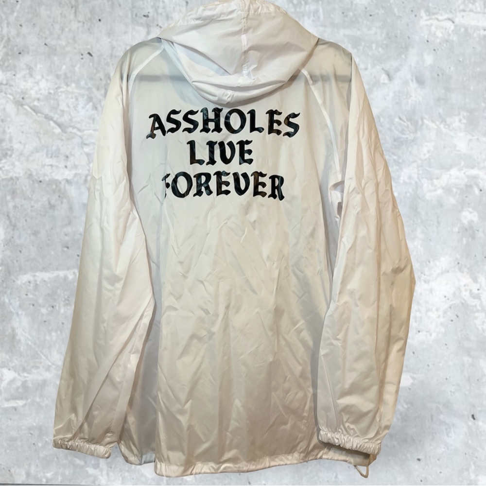 Assholes live forever windbreaker xl